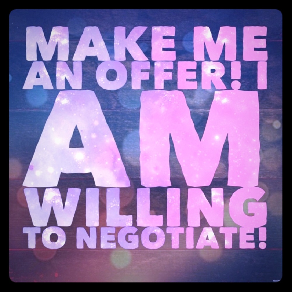 Hit the make me offer button